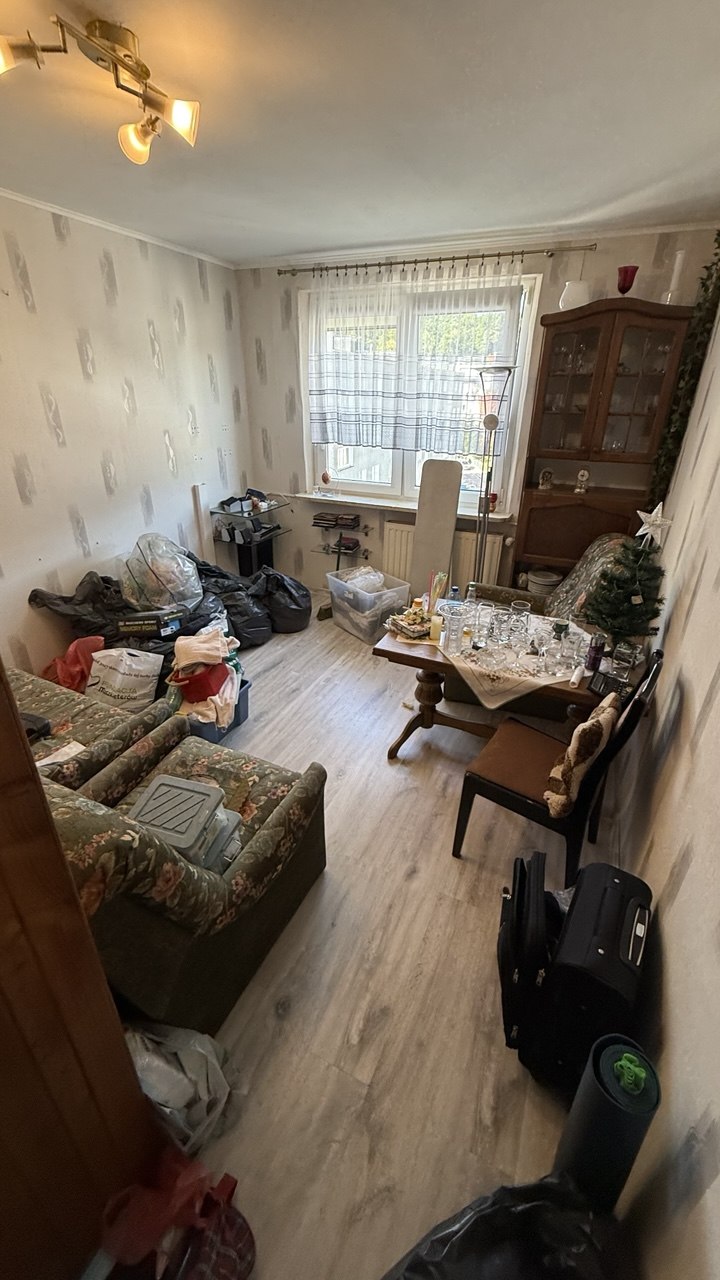 Opróżnianie mieszkania i piwnicy — Gdynia — przed opróżnieniem