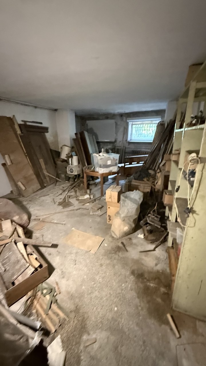 Opróżnianie piwnicy — Gdańsk - przed